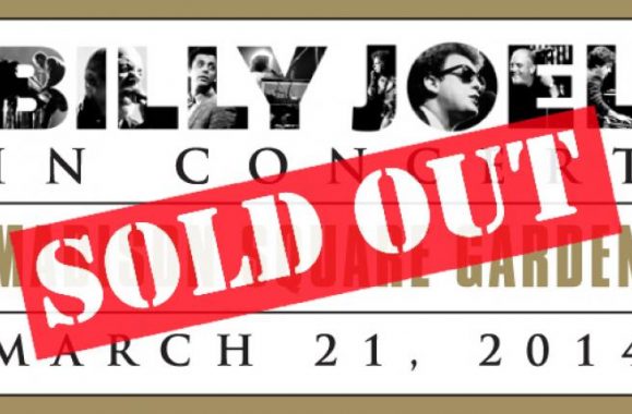 Third Billy Joel Concert Added At Madison Square Garden By Overwhelming Demand!