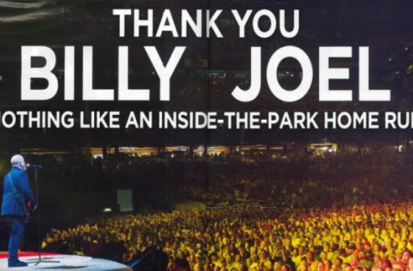 Billy Joel Nationals Park & Citizens Bank Park Ads In Billboard Magazine