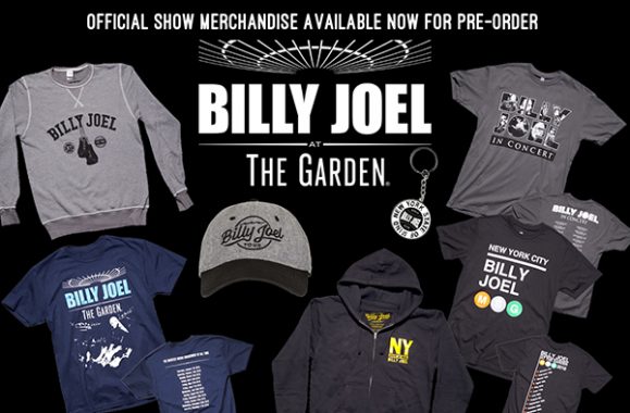 Skip The Line! Pre-Order Billy Joel Concert Merch