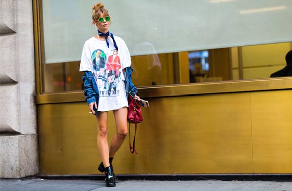 Billy Joel/Elton John Tee In The Only Interesting Outfit At Fashion Week