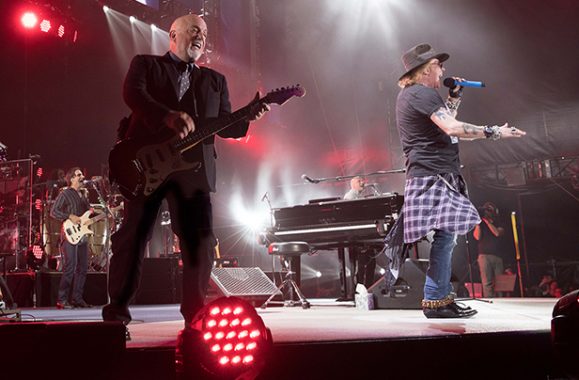 Billy Joel Rocks Minneapolis With Special Guest Axl Rose July 28, 2017