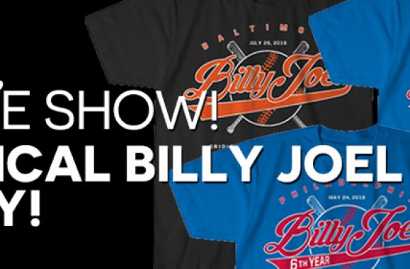 Get Your Official Billy Joel MLB Tee Today!