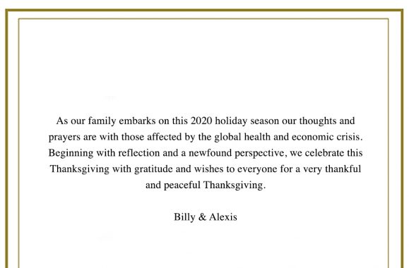 Happy Thanksgiving From The Joel Family