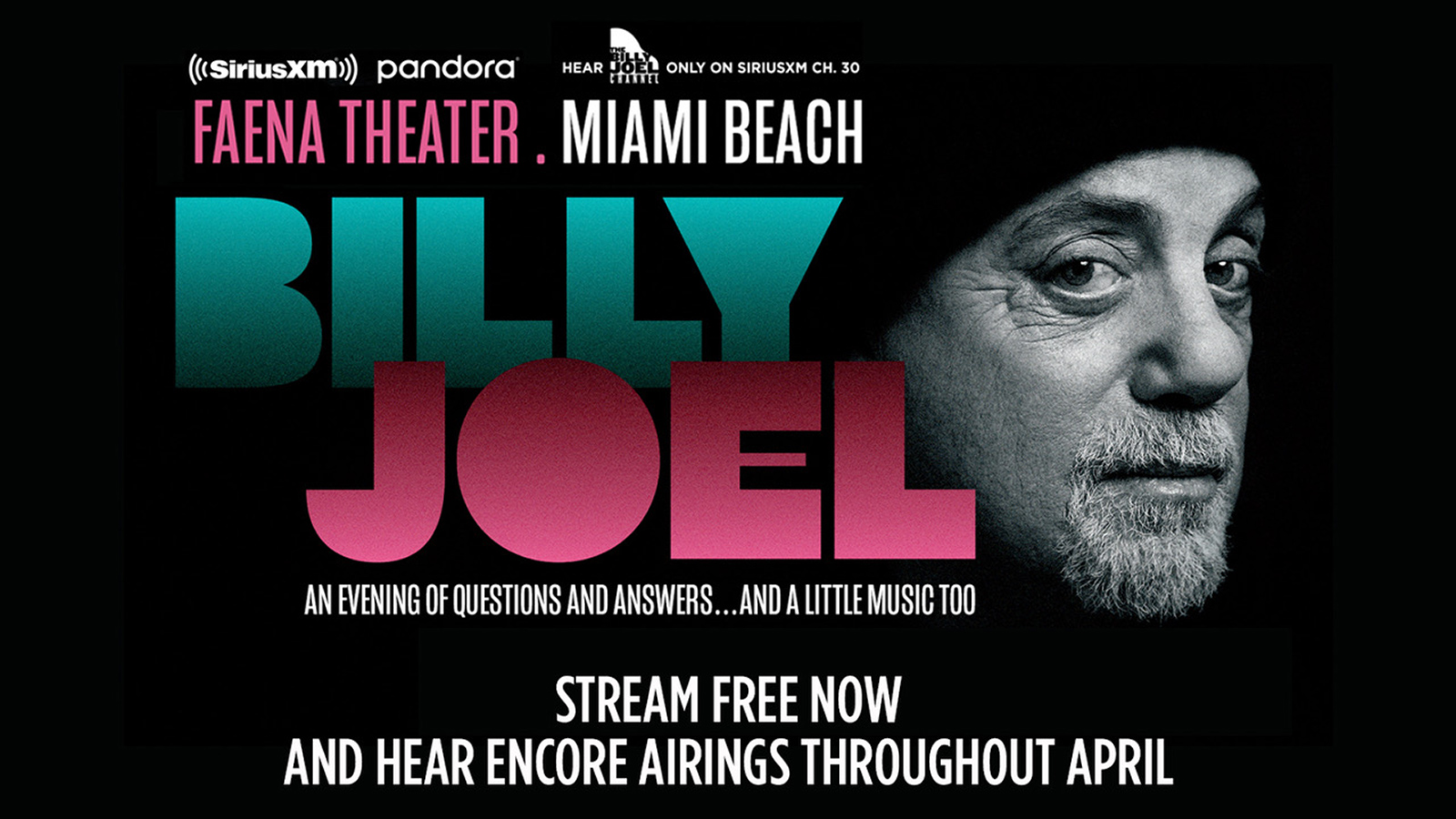 Billy Joel: An Evening of Questions and Answers…and a little music too