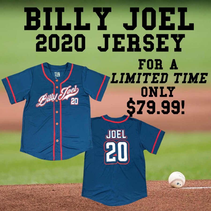 Grab Your Billy Joel 2020 Jersey Now