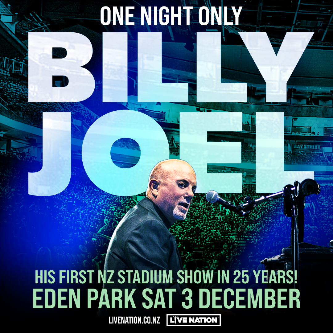 Billy Joel to play New Zealand concert December 3, 2022
