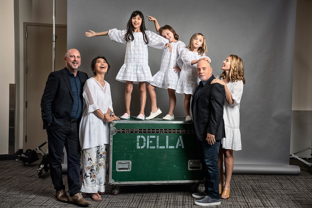Billy Joel, Alexis Joel, Della Rose Joel, Remy Anne Joel, Alexander Joel family