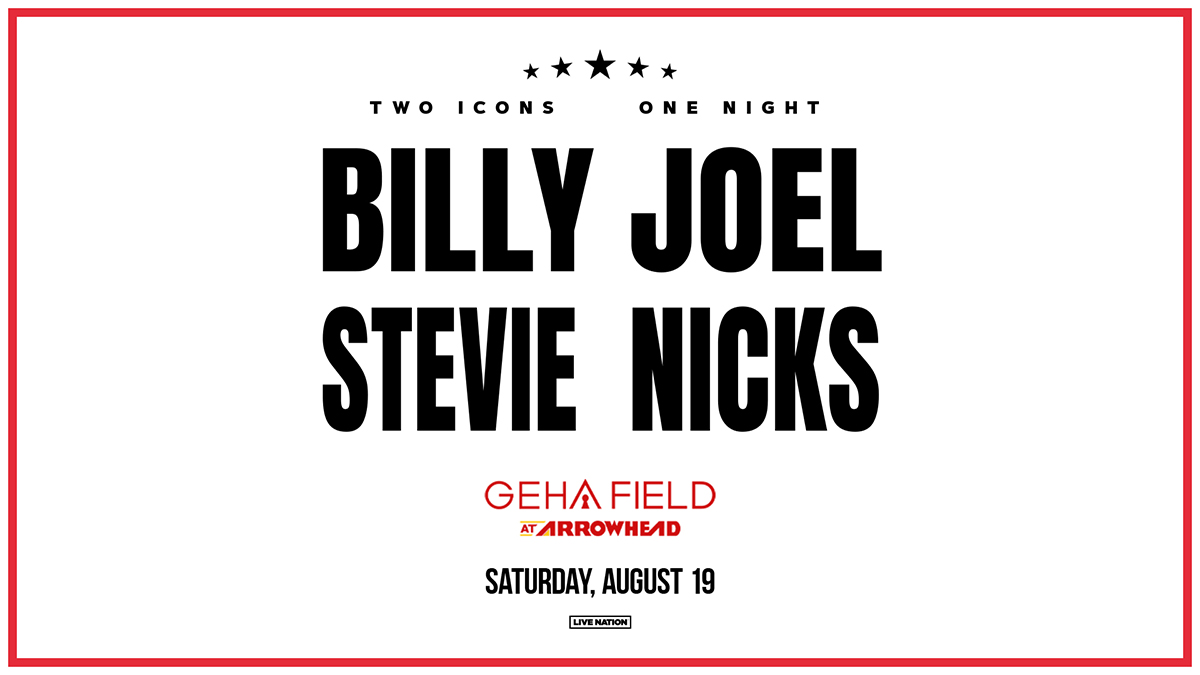 Billy Joel and Stevie Nicks GEHA Field at Arrowhead Kansas City August 19, 2023