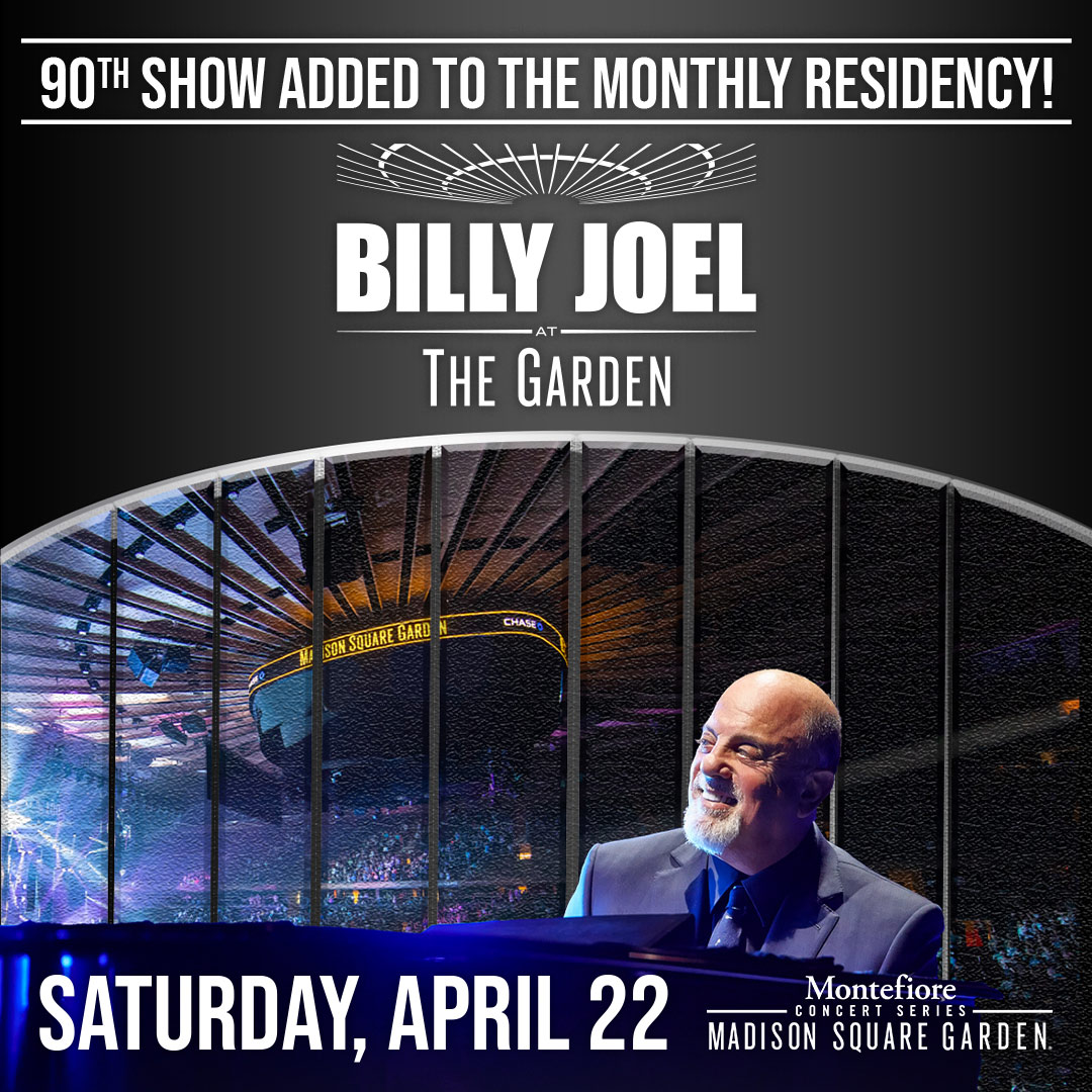 Billy Joel at Madison Square Garden April 22, 2023