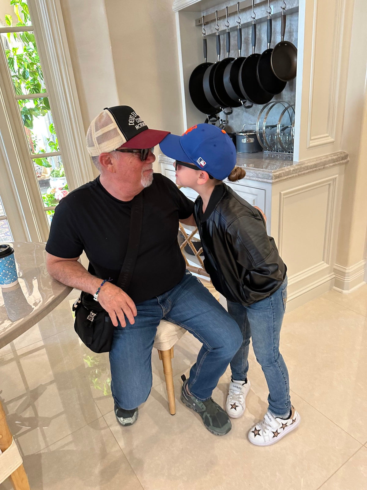 Billy Joel and daughter