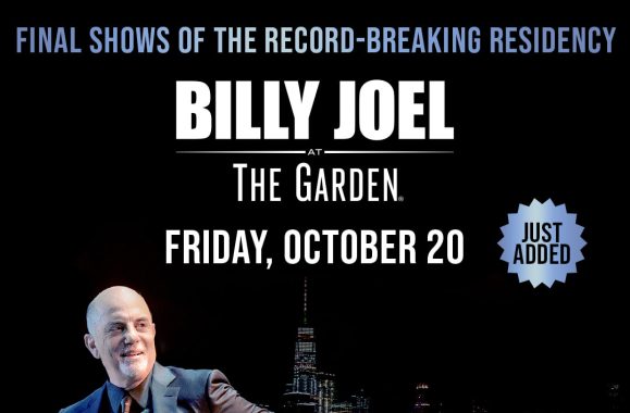 Billy Joel Adds Madison Square Garden Show October 20, 2023
