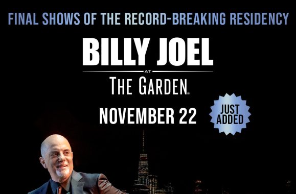 Billy Joel Adds Madison Square Garden Show November 22, 2023
