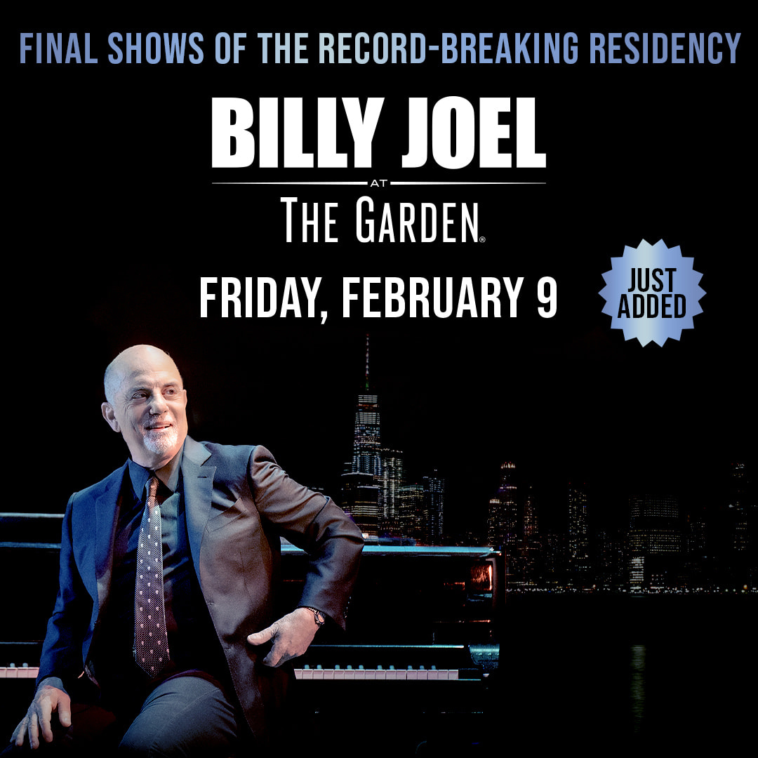 Billy Joel adds Madison Square Garden show February 9, 2024