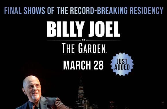 Billy Joel Adds Madison Square Garden Show March 28, 2024