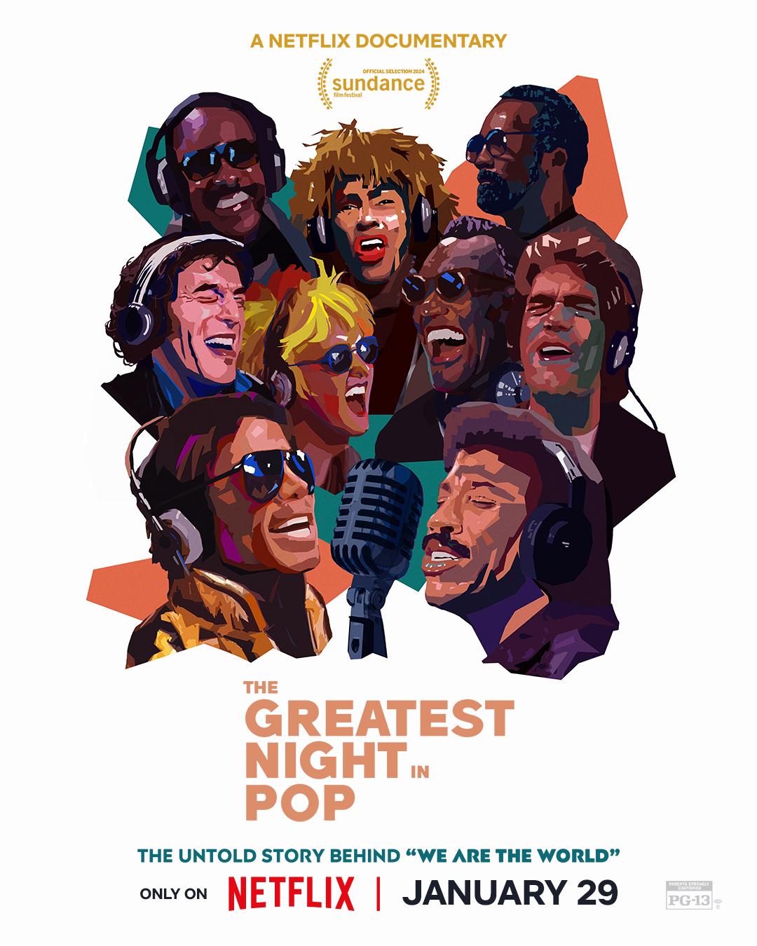 The Greatest Night In Pop documentary poster