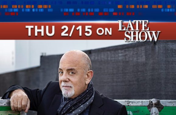 Billy Joel on The Late Show with Stephen Colbert on February 15, 2024