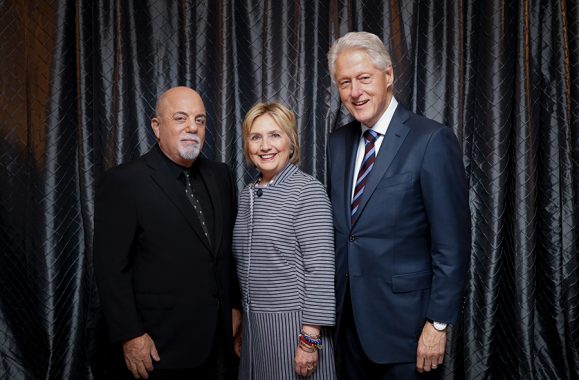 The Clintons Make An Appearance At Billy Joel’s 66th Consecutive Show
