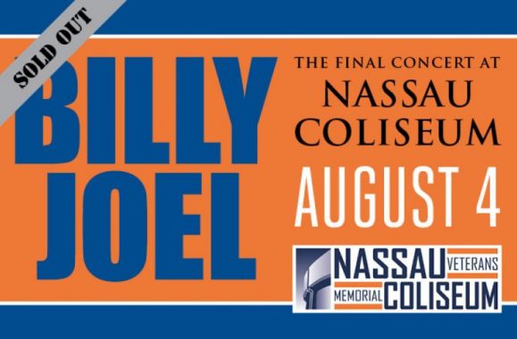 Nassau Coliseum’s Final Show – Billy Joel August 4