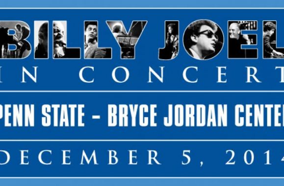 Billy Joel Back At The Bryce Jordan Center At Penn State Friday, December 5