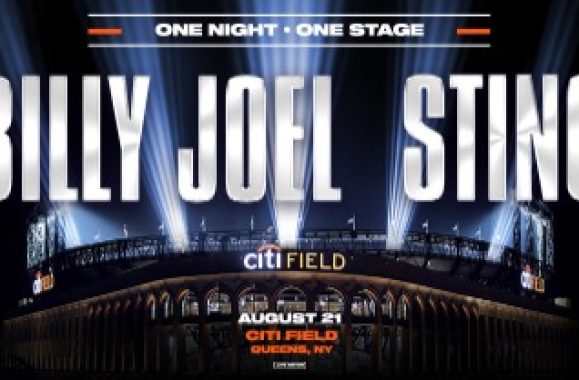 BILLY JOEL & STING – ONE NIGHT – ONE STAGE