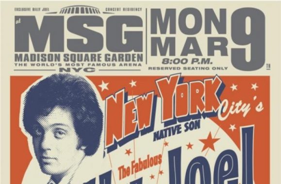 Madison Square Garden / New York State of Mind Poster for 03/09/15