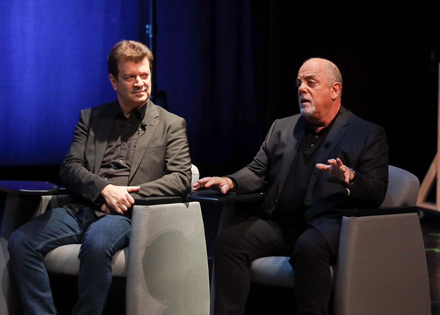 Billy Joel Supports The Long Island High School For The Arts At A Panel Discussion