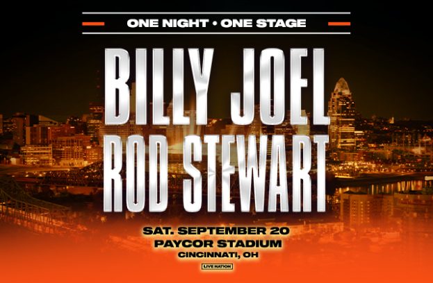 Billy Joel & Rod Stewart to Perform on September 20, 2025 at Paycor Stadium in Cincinnati, OH