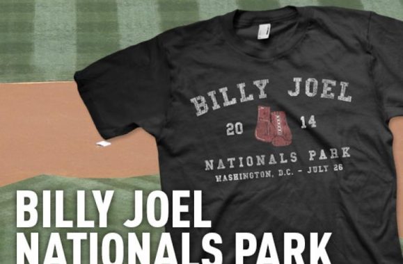 Billy Joel Nationals Park T-Shirt Available Now