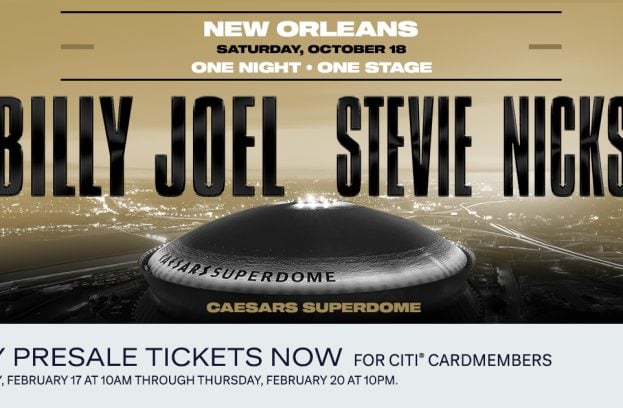 Billy Joel & Stevie Nicks October 18, 2025 Caesars Superdome New Orleans, LA