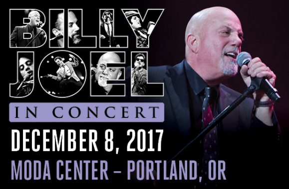 Billy Joel To Play Moda Center Portland December 8, 2017